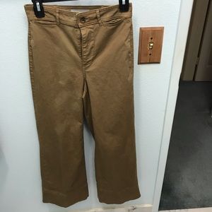Everlane Wide Leg Chino Ochre 0